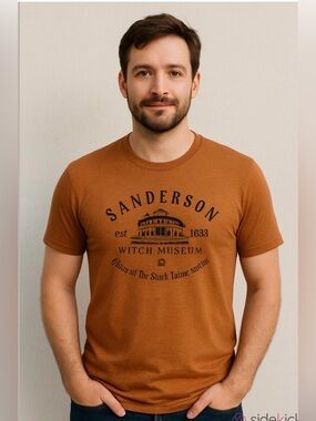 Hocus Pocus-inspired T-Shirt Orange & Black XXL